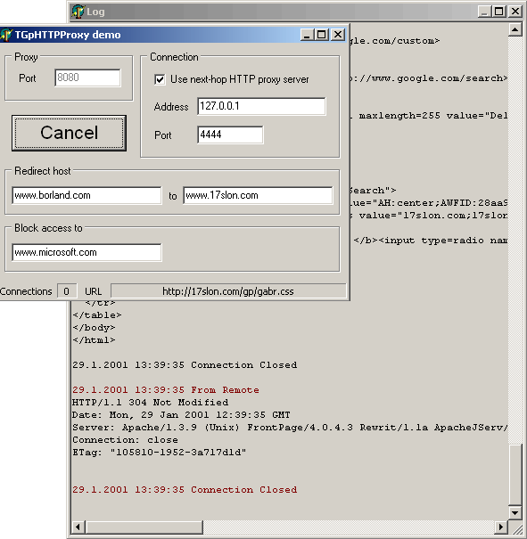 TGpHTTPProxy demo application
